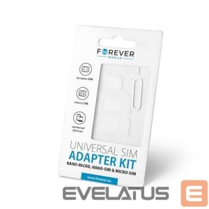 Переходник Forever Universal NANO SIM/Micro, Micro SIM un NANO/SIM (3in1)