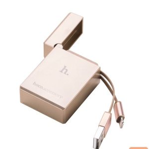 Кабель Hoco  Apple Lighter UPL17 Gold