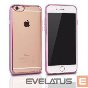 Чехол на заднюю панель OEM N/A Samsung A3 2017 A320 Clear case pink