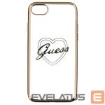 Чехол на заднюю панель Guess Apple iPhone 7/8 Apple Heart TPU Case Gold