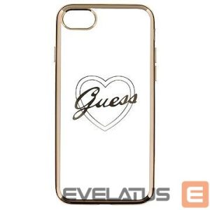 Чехол на заднюю панель Guess Apple iPhone 7/8 Apple Heart TPU Case Gold