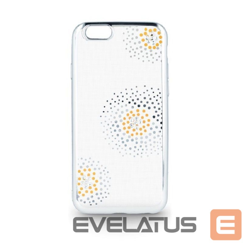Чехол на заднюю панель Beeyo Sony E5 Flower Dots TPU Silver