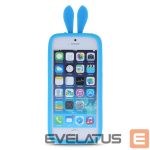 Чехол универсальная книжка GreenGo Universal bumper L (10cm) Rabbit Ears Blue