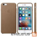 Чехол на заднюю панель Apple  iPhone 6s Plus Leather Case MKX92ZM/A Brown