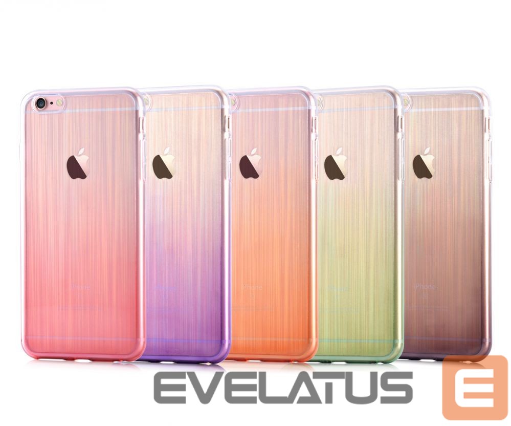 Чехол на заднюю панель Devia Apple iPhone 6/6s Azure soft case Green