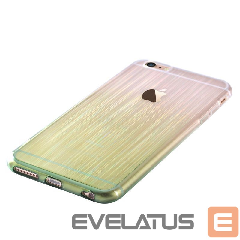 Чехол на заднюю панель Devia Apple iPhone 6/6s Azure soft case Green