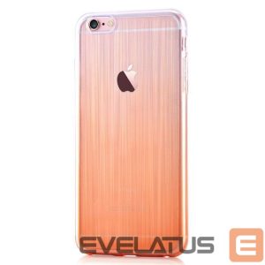 Чехол на заднюю панель Devia Apple iPhone 6/6s Plus Azure soft case Orange