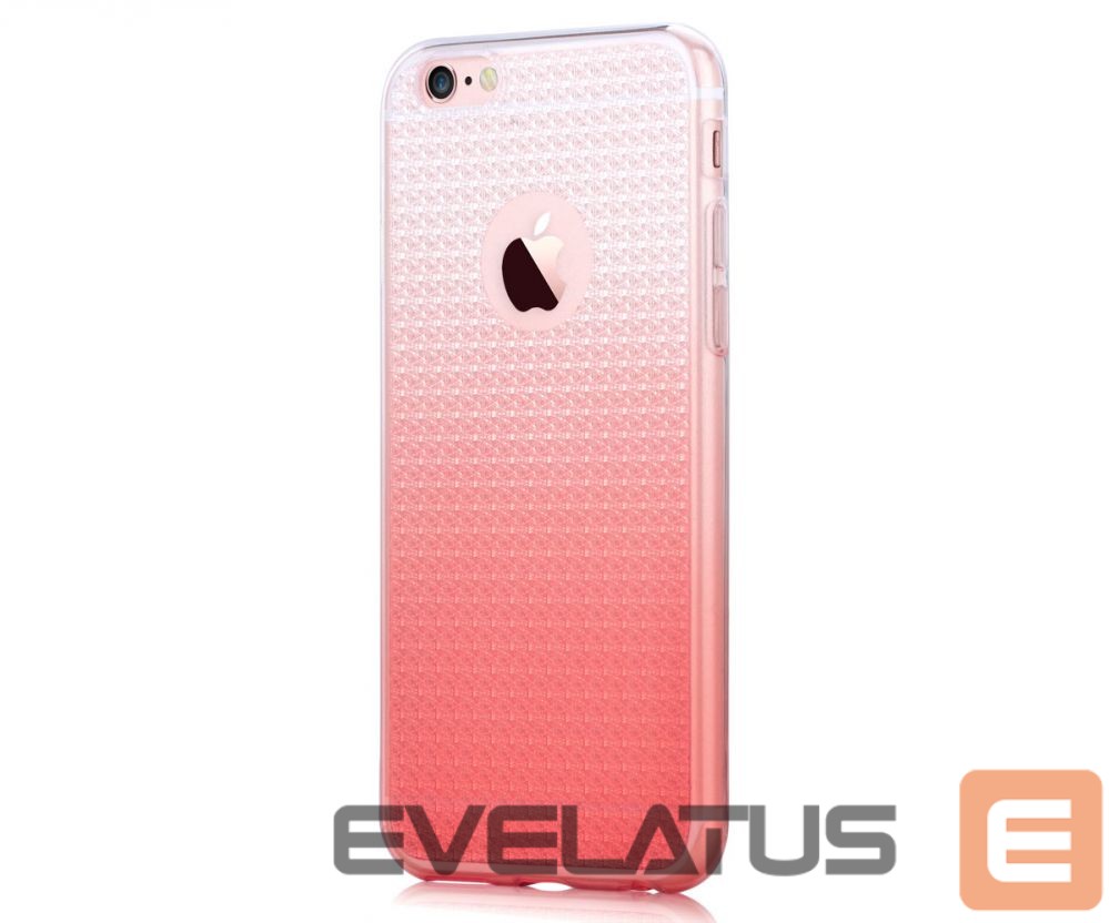 Чехол на заднюю панель Devia Apple iPhone 6/6s Plus Leo2 Diamond soft case Rose Gold