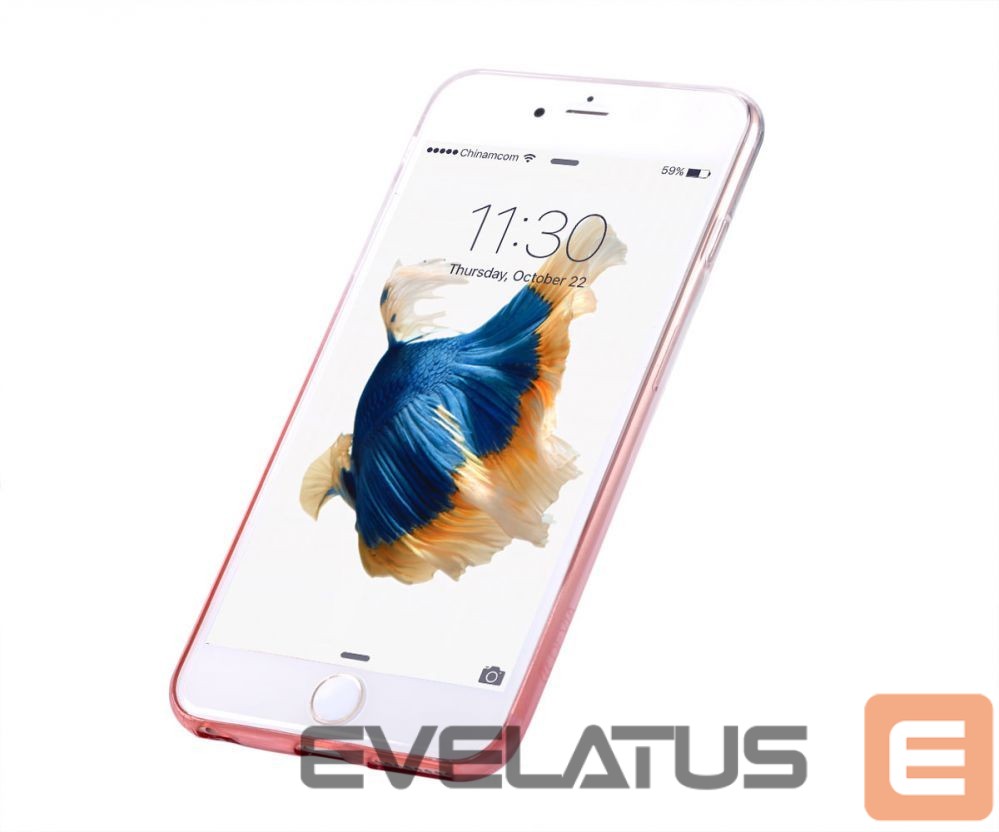 Чехол на заднюю панель Devia Apple iPhone 6/6s Plus Leo2 Diamond soft case Rose Gold