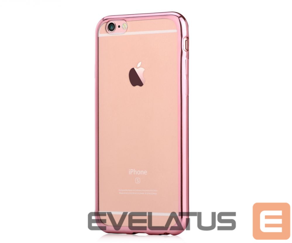 Чехол на заднюю панель Devia Apple iPhone 6 Plus/6s Plus Glitter soft case Rose Gold