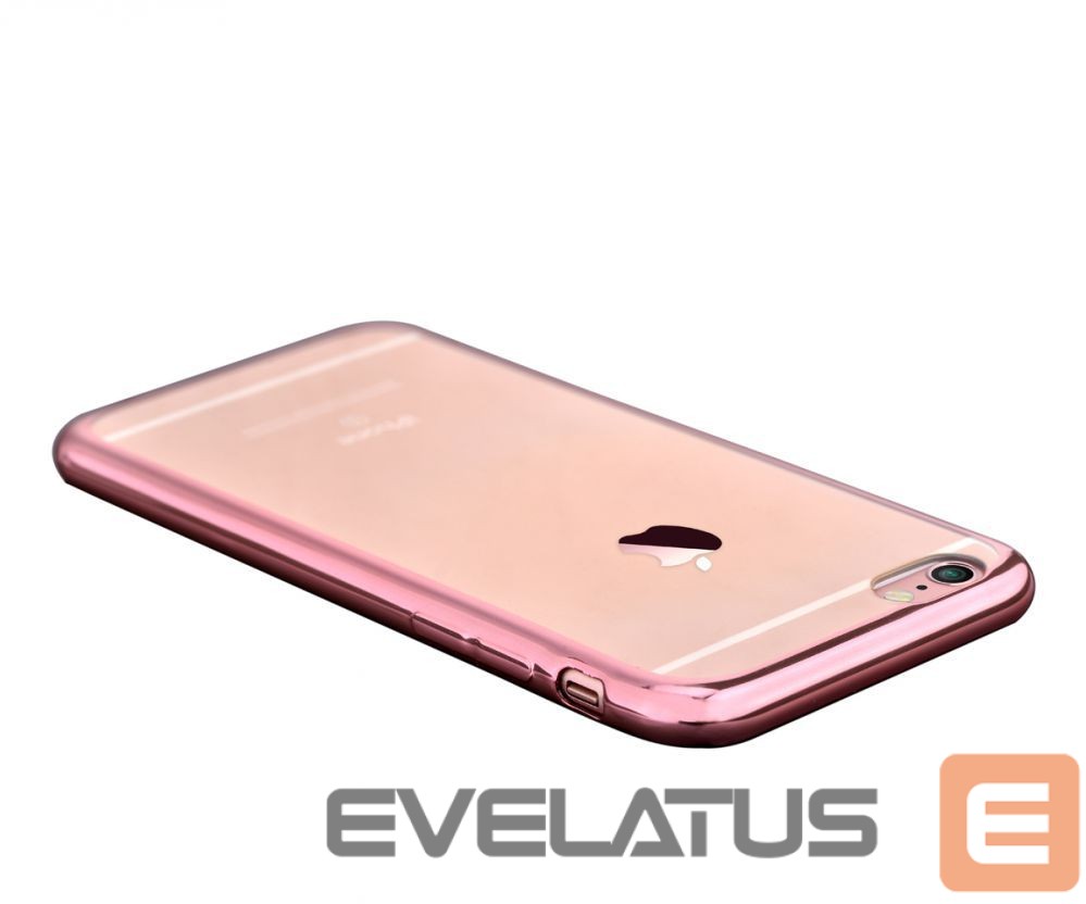 Чехол на заднюю панель Devia Apple iPhone 6 Plus/6s Plus Glitter soft case Rose Gold