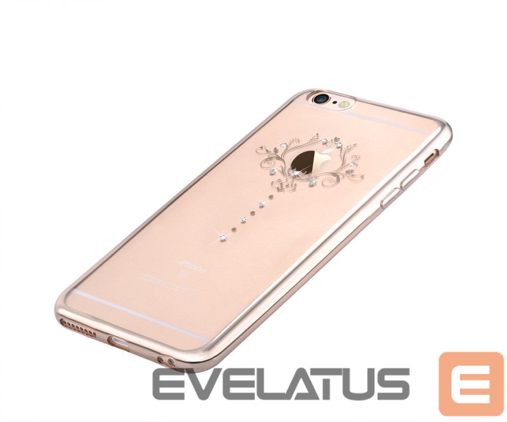 Чехол на заднюю панель Devia Apple iPhone 6/6s Crystal Iris Champagne Gold