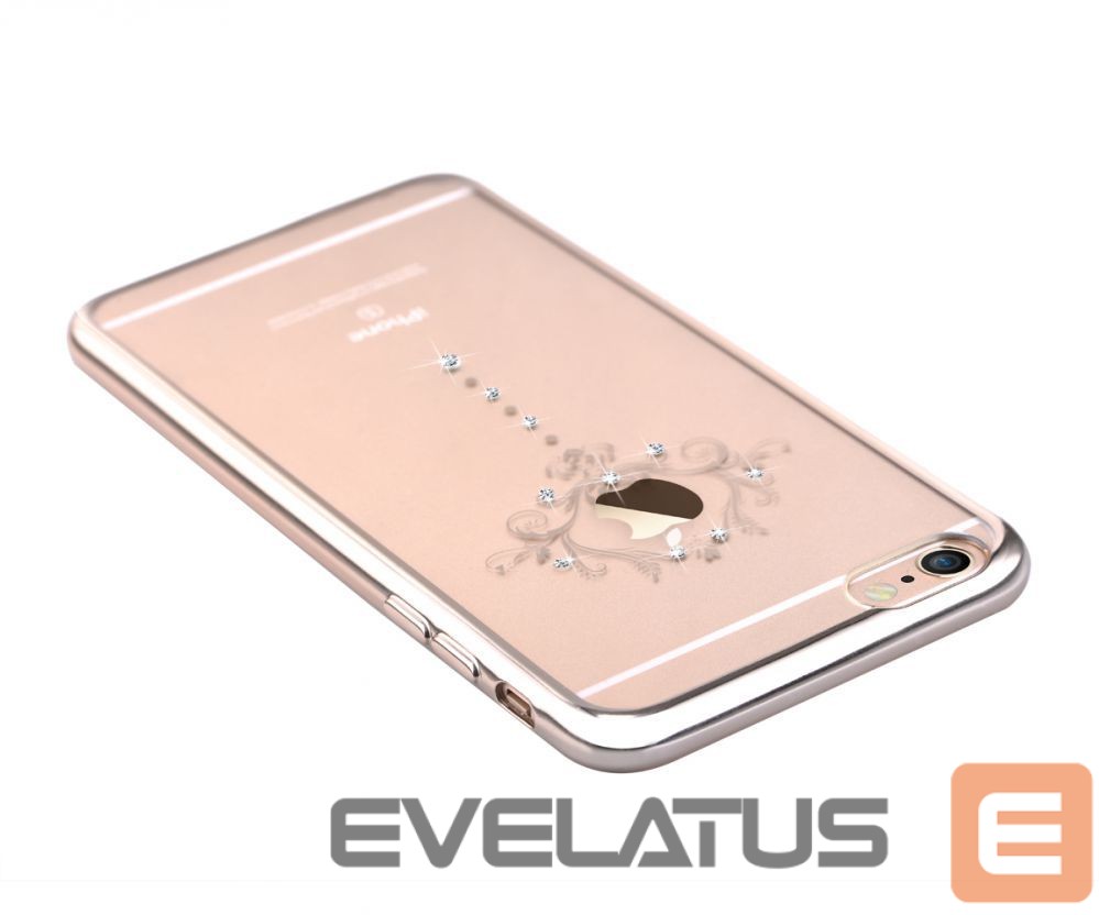 Чехол на заднюю панель Devia Apple iPhone 6/6s Crystal Iris Champagne Gold
