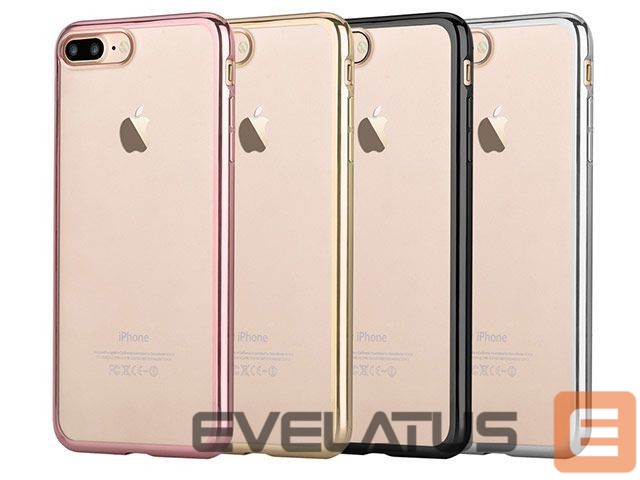 Чехол на заднюю панель Devia Apple iPhone 7/8 Glitter soft case Black