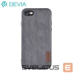 Чехол на заднюю панель Devia Apple iPhone 7/8 Flax case Grey