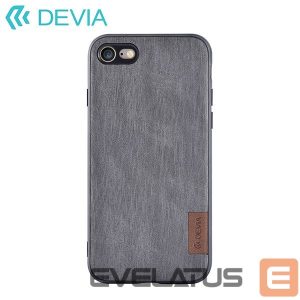 Чехол на заднюю панель Devia Apple iPhone 7/8 Flax case Grey