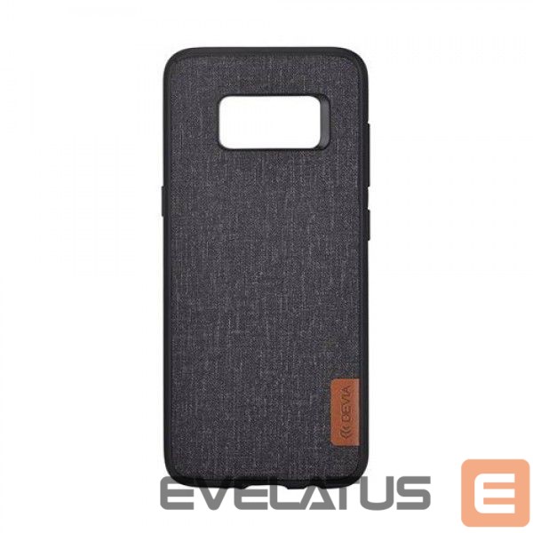 Чехол на заднюю панель Devia Samsung S8 Plus Flax case Black