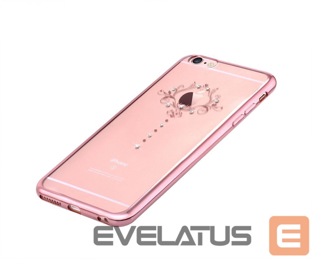 Чехол на заднюю панель Devia Apple iPhone 7 Plus Crystal Iris soft case Rose Gold