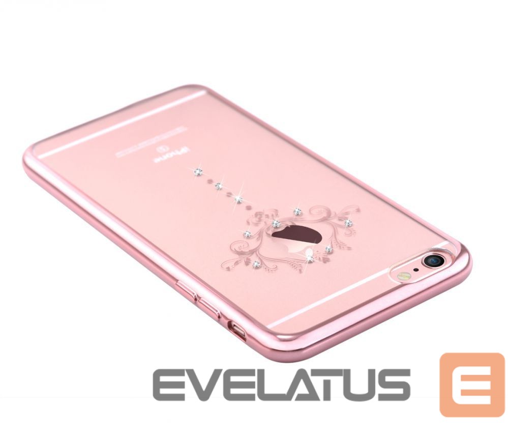 Чехол на заднюю панель Devia Apple iPhone 7 Plus Crystal Iris soft case Rose Gold