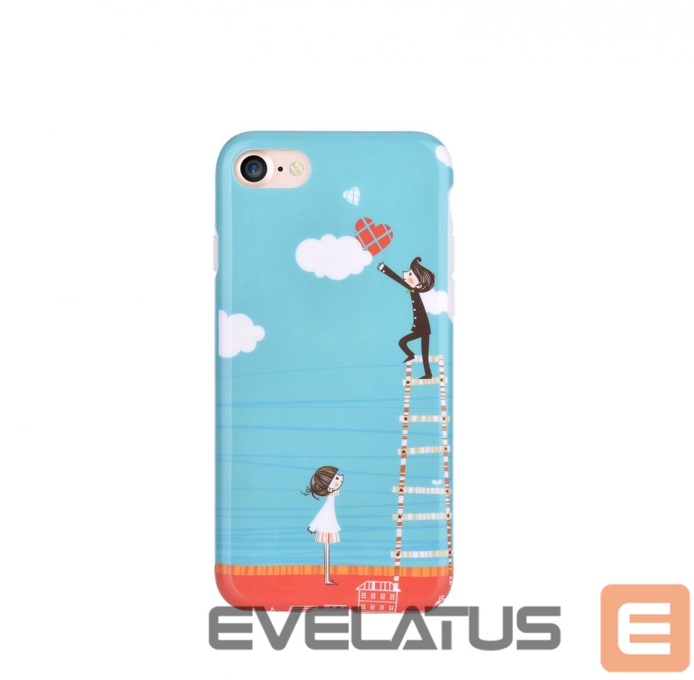 Чехол на заднюю панель Devia Apple iPhone 7 Vivid Case Love