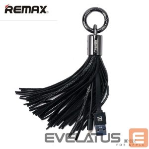 Кабель Remax Apple Tassels Ring  Data Cable for Lightning Black