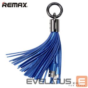 Кабель Remax Universal Tassels Ring  Data Cable for Lightning Blue