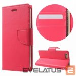 Чехол книжка Mercury Apple iPhone X/XS Bravo Diary Hot Pink