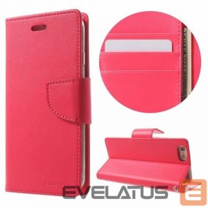 Чехол книжка Mercury Apple iPhone X/XS Bravo Diary Hot Pink