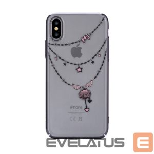 Чехол на заднюю панель Devia Apple iPhone X Crystal Shell Case Black