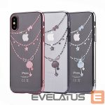 Чехол на заднюю панель Devia Apple iPhone X Crystal Shell Case Red