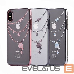 Чехол на заднюю панель Devia Apple iPhone X Crystal Shell Case Red
