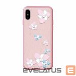 Чехол на заднюю панель Devia Apple iPhone X Flower Embroidery Case Lanya Black