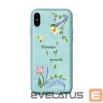 Чехол на заднюю панель Devia Apple iPhone X Flower Embroidery Case lanzh