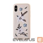 Чехол на заднюю панель Devia Apple iPhone X Flower Embroidery Case Jalam