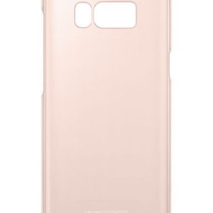 Чехол на заднюю панель Samsung  QG955CPE Clear Cover for Galaxy S8+ G955 Pink