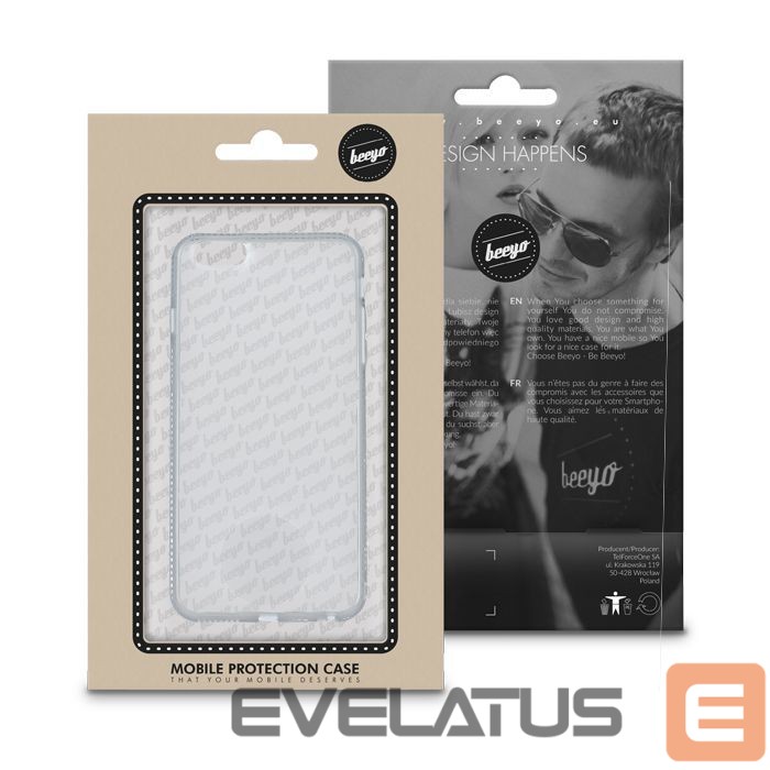 Чехол на заднюю панель Beeyo Huawei P8 Lite Diamond Frame Grey