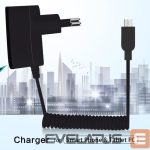 Адаптер N/A  MicroUSB Cable Charger N/A Black