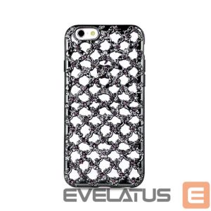 Чехол на заднюю панель GreenGo Samsung S7 G930 Flower Diamond TPU Black