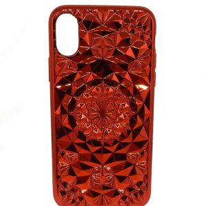 Чехол на заднюю панель GreenGo Apple iPhone X 3D Case Red