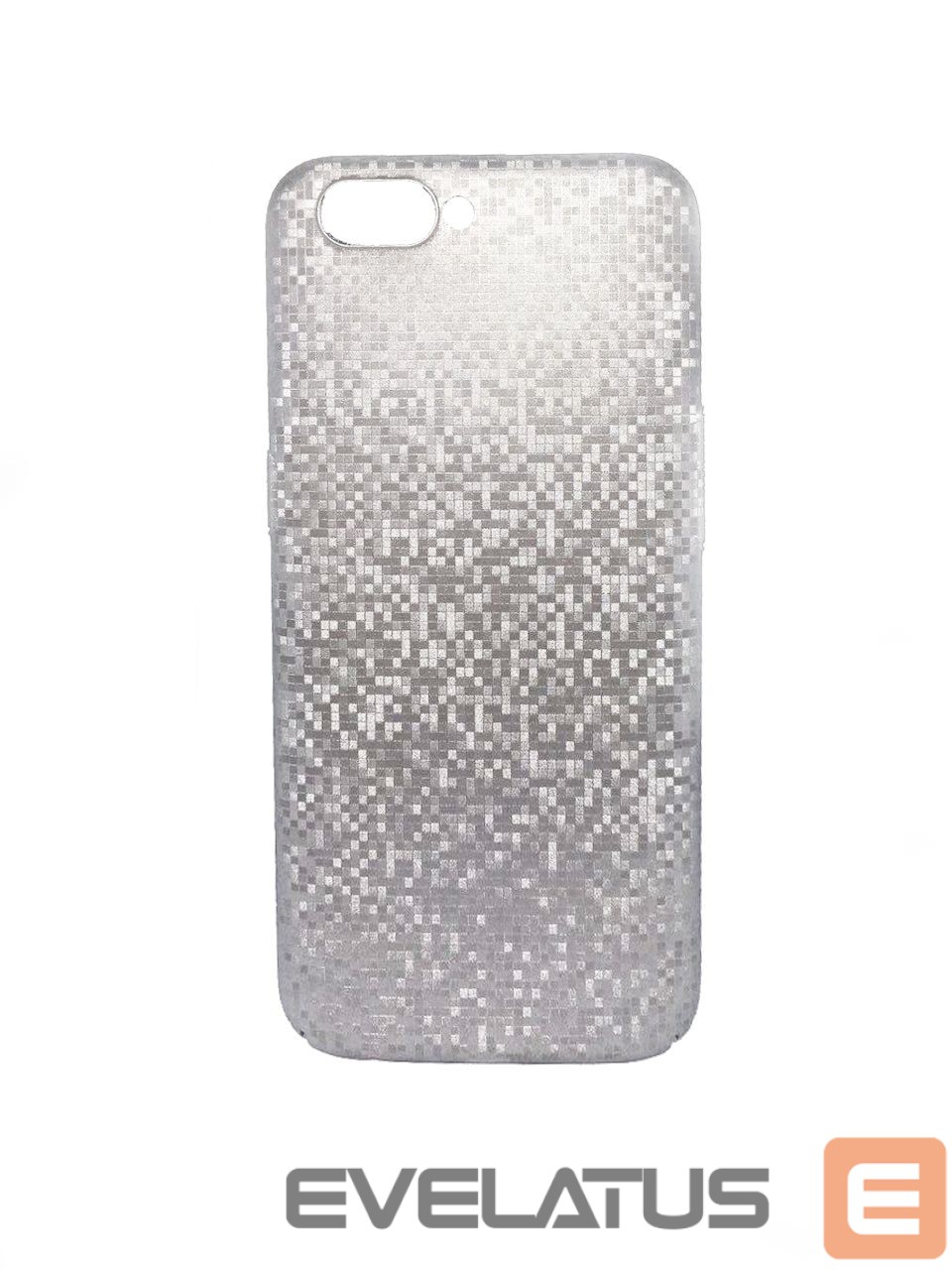 Чехол на заднюю панель GreenGo Samsung Note 8 Squares Case Silver