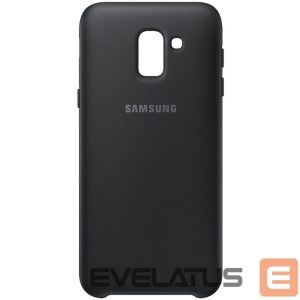 Чехол на заднюю панель Samsung - J6 2018 J600 Dual Layer Cover EF-PJ600CBEGWW Black