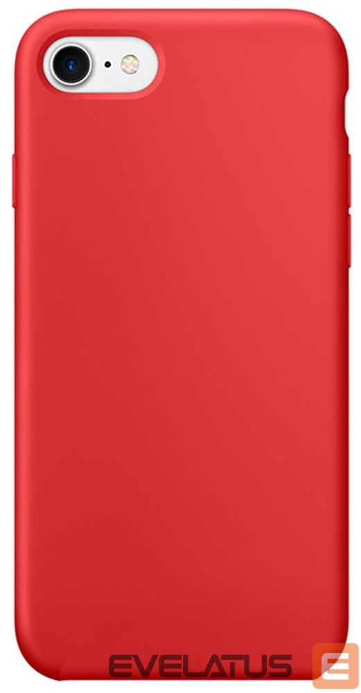 Чехол на заднюю панель Evelatus Apple iPhone 8 Plus/7 Plus Nano Silicone Case Soft Touch TPU Red