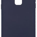 Чехол на заднюю панель Evelatus Samsung Galaxy A6 Plus 2018 Nano Silicone Case Soft Touch TPU Midnight Blue