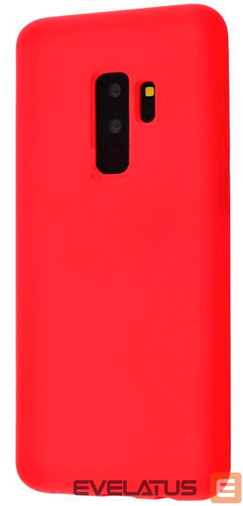 Чехол на заднюю панель Evelatus Samsung S9 Plus Nano Silicone Case Soft Touch TPU Red