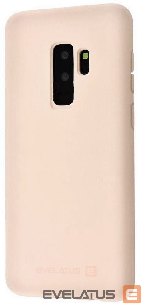 Чехол на заднюю панель Evelatus Samsung Galaxy S9 Plus Nano Silicone Case Soft Touch TPU Pink Sand