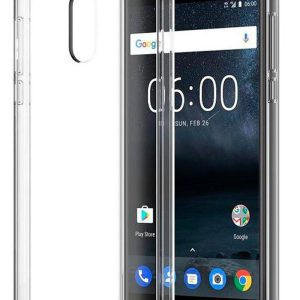 Чехол на заднюю панель Evelatus Nokia 6.1 2018 Clear Silicone Case 1.5mm TPU Transparent