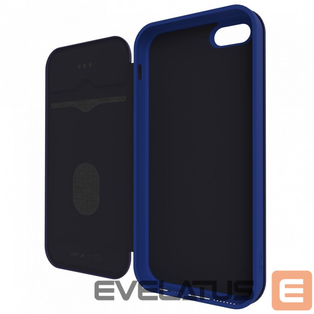 Чехол книжка Evelatus Apple iPhone 5/5s/SE Book Case Dark Blue
