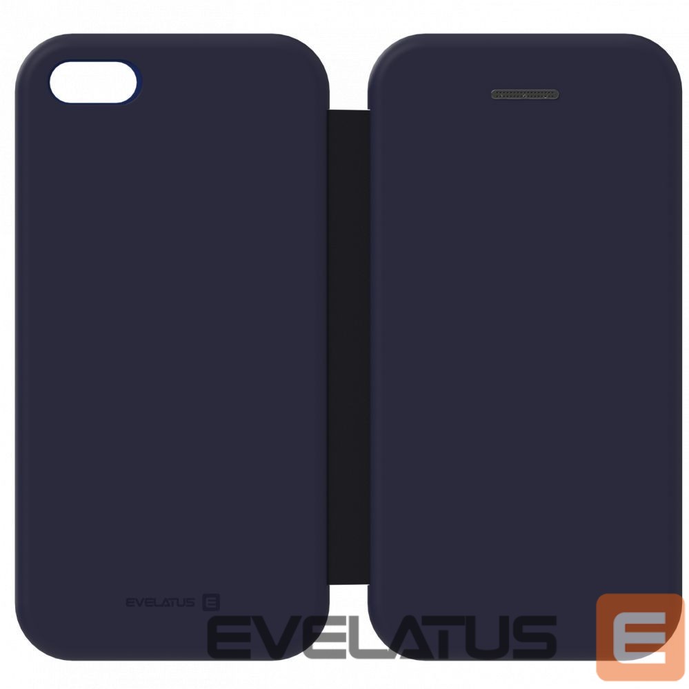 Чехол книжка Evelatus Apple iPhone 5/5s/SE Book Case Dark Blue