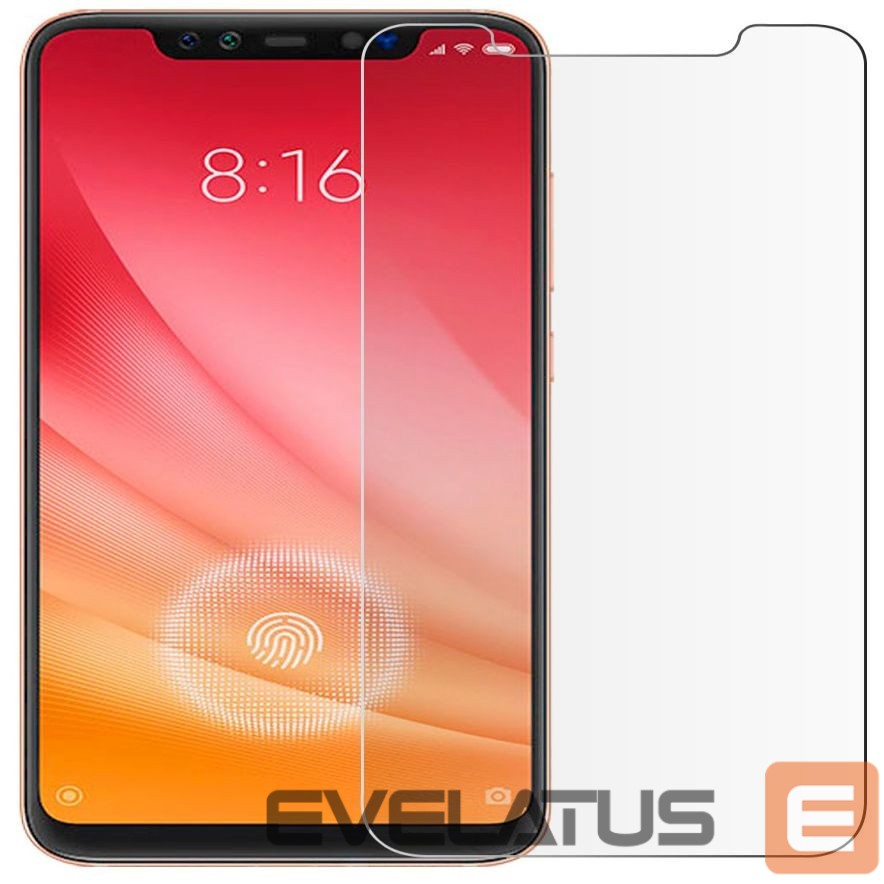 Защитное стекло Evelatus Xiaomi Mi 8 0.33 Flat Clear Glass Japan Glue Anti-Static