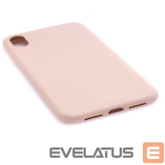 Чехол на заднюю панель Evelatus Apple iPhone XR Nano Silicone Case Soft Touch TPU Pink Sand